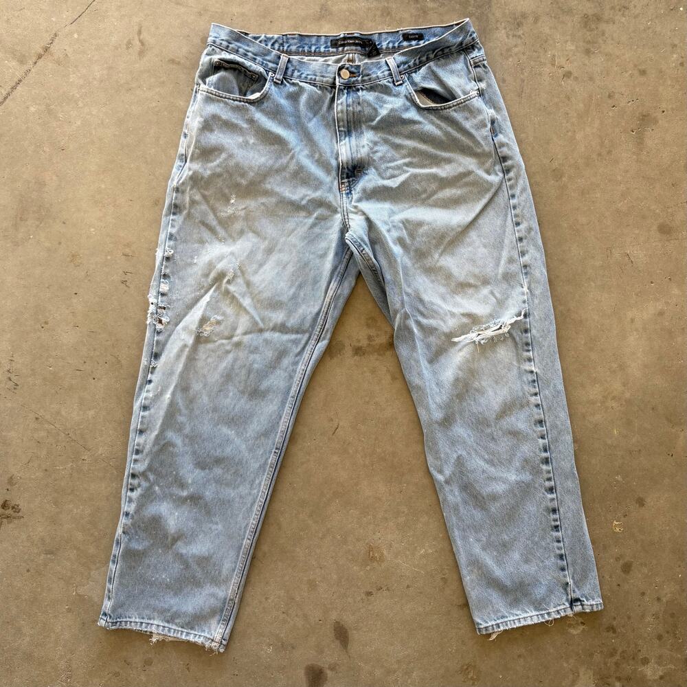 Calvin Klein Stone Washed Denim